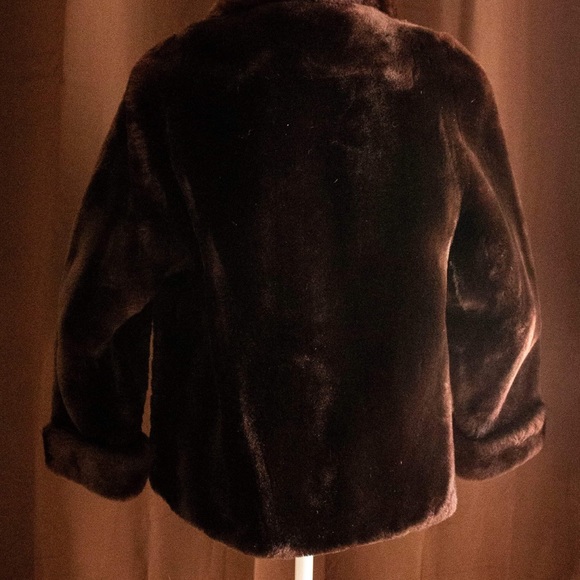 Vintage faux fur coat - Picture 4 of 6